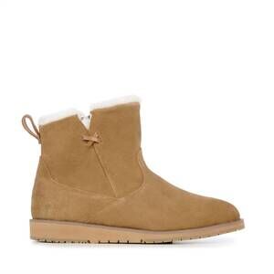 NEW EMU AUSTRALIA women's beach mini boots in chestnut